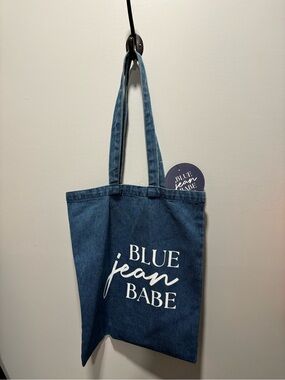 Blue Jean Babe denim tote